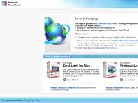 Default Parallels Plesk Panel Page