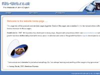 The Website Home-Page of John English