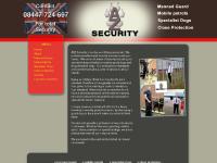 A2Z Security professional security guard dogs man guarding specialist dogs