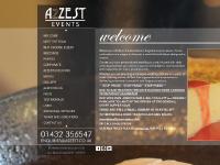 A2Zest Events :: Herefordshire brightest event caterer for catering, outdoor, wedding