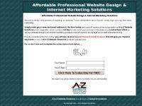 a2zwebsitesolutions.co.uk website design, web site design, website maintenance