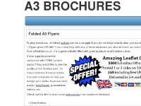 a3brochures.co.uk