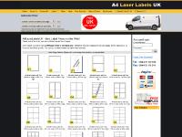 A4 Laser Labels UK | A4 Sheets | Avery | Self Adhesive | Address Labels