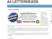 a4letterheads - a4 letterheads a4letterheads - a4 letterheads