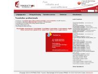 French translation services, from and into all other languages. French translation services, from and into all other languages.