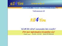 All 4 You // www.a4y.se All 4 You // www.a4y.se
