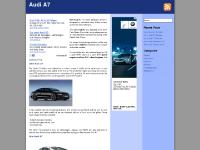 Audi A7 Fan Blog