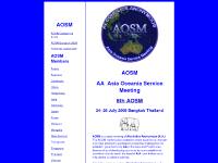 aa-aosm.org AOSM, AOSM Asia Oceanic Service Meeting, AOSM 2009 aa-aosm.org AOSM, AOSM Asia Oceanic Service Meeting, AOSM 2009