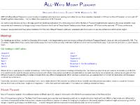 All-Ways Mt Pleasant Neighbors Association All-Ways Mt Pleasant Neighbors Association