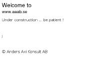 www.aaab.se - Active ISP www.aaab.se - Active ISP