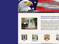 Welcome to AAA Doors Plus, Inc of Las Vegas, Nevada Welcome to AAA Doors Plus, Inc of Las Vegas, Nevada