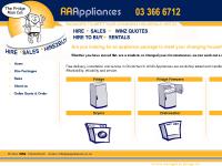AA Appliances - hire, sales, service, buyers of used appliances AA Appliances - hire, sales, service, buyers of used appliances