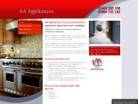 aaappliances.co.uk oven cleaning company, electrical appliance repair, appliance repair
