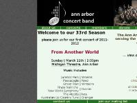 .: ann arbor concert band :.