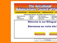 aacc.ca Aviculture, Avicultural Advancement Council of Canada, Exotic Birds
