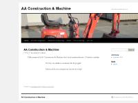 AA Construction & Machine | Din lokala maskin uthyrare AA Construction & Machine | Din lokala maskin uthyrare