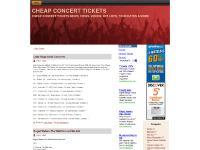 CHEAP CONCERT TICKETS CHEAP CONCERT TICKETS