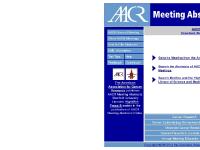 AACR Meeting Abstracts AACR Meeting Abstracts