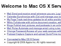Mac OS X Server