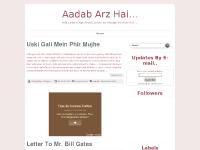 aadabarzhai.blogspot.com urdu poetry, main hoon na, sardar jokes