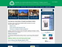  Code of Ethics, Sponsors, Certification, Annual Workshops