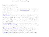 aadems.org annarbordems.org, A2politico.com, First Shift With Tony Trupiano