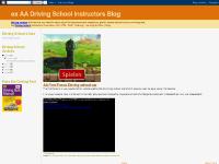 ex AA Driving School Instructors Blog ex AA Driving School Instructors Blog
