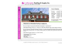 A Affordable Roofing & Supply Inc. of Northbrook, Illinois offers high quality affordable roofing craftsmanship.
