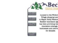 Welcome to AAG/Beckler Insurance