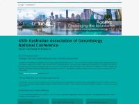 AAG 2012 Australian Association of Gerontology 45th National Conference | 20-23 November 2012,Brisbane Australia AAG 2012 Australian Association of Gerontology 45th National Conference | 20-23 November 2012,Brisbane Australia