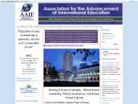 Association for the Advancement of International Education Association for the Advancement of International Education