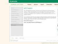Pearson - eSIS Support