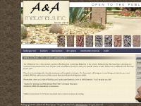 A & A Materials, Inc - Scottsdale, Arizona Landscape Materials - River Rock - Granite - Sand - Boulders - Cinders