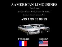 AAmerican Limousines, Paris, France - Rent a US stretch Limousine with chauffeur - Louez une limousine US avec chauffeur