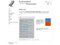 Australasian Association of Philosophy Australasian Association of Philosophy
