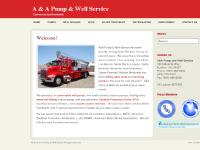 Commercial and Residential  | A & A Pump & Well Service