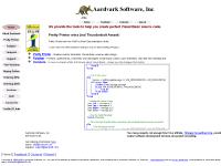 aardvark-software.com Pretty Printer, Polisher, Compare aardvark-software.com Pretty Printer, Polisher, Compare