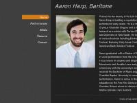 Aaron Harp, Baritone - Home Aaron Harp, Baritone - Home