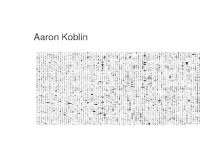 aaronkoblin.com Media Art, Design, Yahoo!