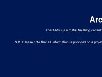 Architectural Advisory Service Centre - Welcome