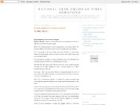 National Arab American Times Newspaper National Arab American Times Newspaper