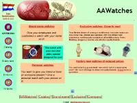  AAWatches, Catalog, Brand name, Exclusive