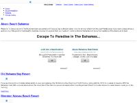 Abaco Beach Bahamas - deals on Caribbean resorts, Weekend motels & holiday breaks