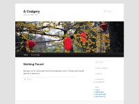 A Codgery | where a codger lives A Codgery | where a codger lives