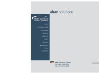 Welcome to Abar Solutions, A leading provider of engineering consultancy services to the upstream Oil & Gas industry Welcome to Abar Solutions, A leading provider of engineering consultancy services to the upstream Oil & Gas industry
