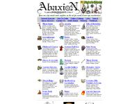 liten abaxion.com skärmbild liten abaxion.com skärmbild