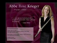 Abbe Rose Krieger, flutist