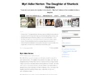 abbeypenbaker.wordpress.com Events, Reviews, Myrl Adler Norton