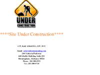 abbottcounseling - Site Under Construction