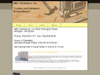 ABC Distributors - ABC Distributors, Inc. ABC Distributors - ABC Distributors, Inc.